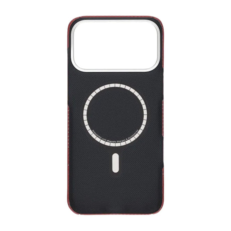 iPhone 17 Pro Max Deksel Kevlar MagSafe Rød