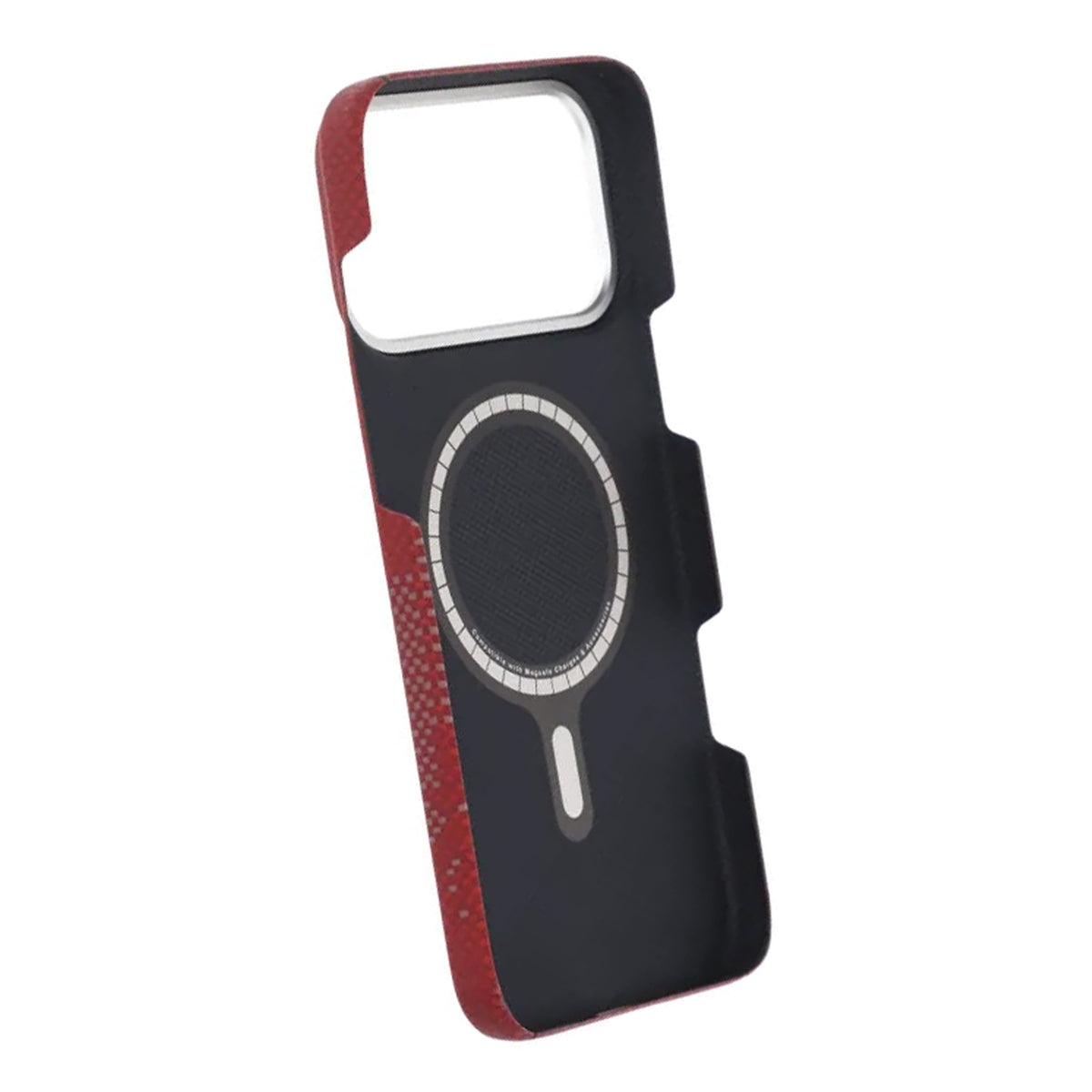 iPhone 17 Pro Max Deksel Kevlar MagSafe Rød