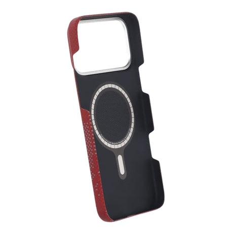 iPhone 17 Pro Max Deksel Kevlar MagSafe Rød