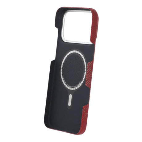 iPhone 17 Pro Max Deksel Kevlar MagSafe Rød