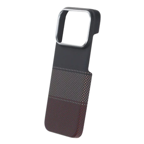 iPhone 17 Pro Deksel Kevlar MagSafe Svart Rød