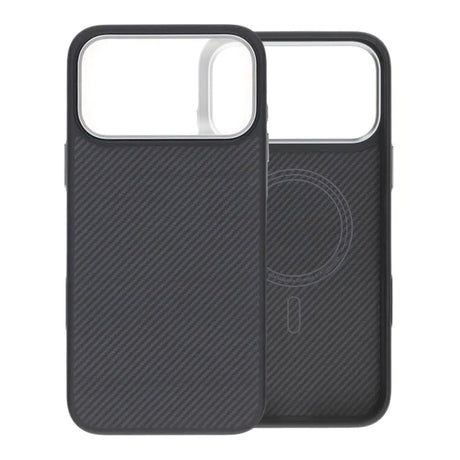 iPhone 17 Pro Max Deksel Kevlar MagSafe Svart