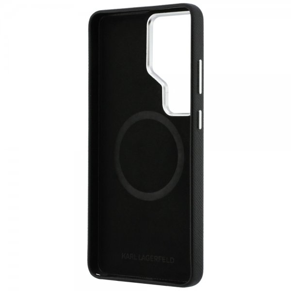 Karl Lagerfeld Samsung Galaxy S26 Ultra Deksel Saffiano MagSafe Svart