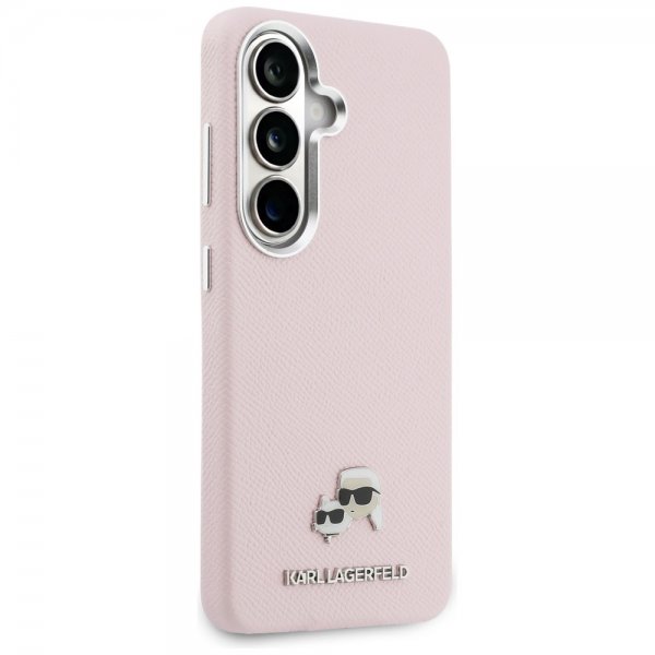 Karl Lagerfeld Samsung Galaxy S26 Deksel Saffiano MagSafe Rosa