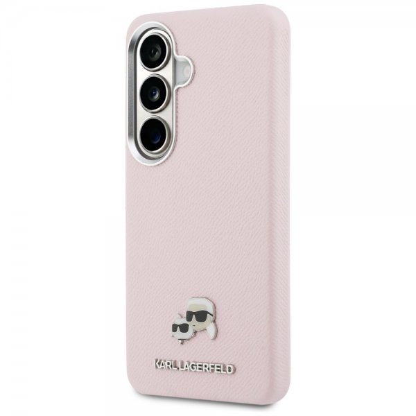 Karl Lagerfeld Samsung Galaxy S26 Plus Deksel Saffiano MagSafe Rosa