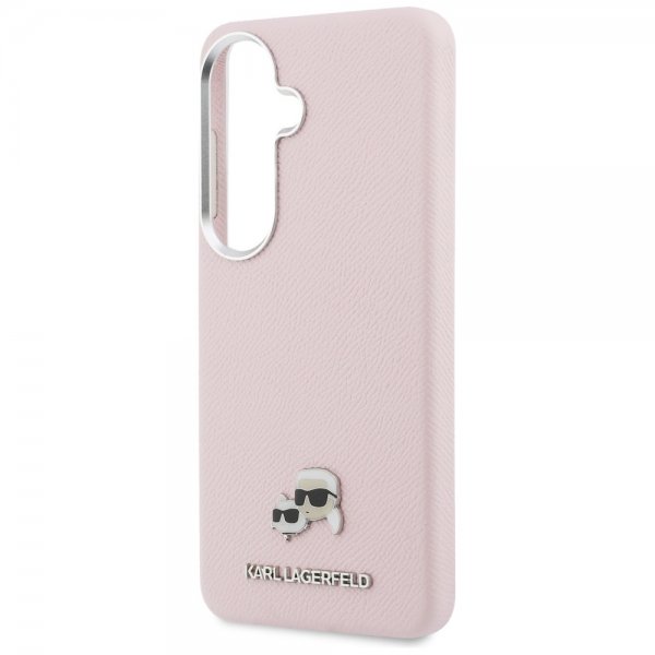Karl Lagerfeld Samsung Galaxy S26 Plus Deksel Saffiano MagSafe Rosa