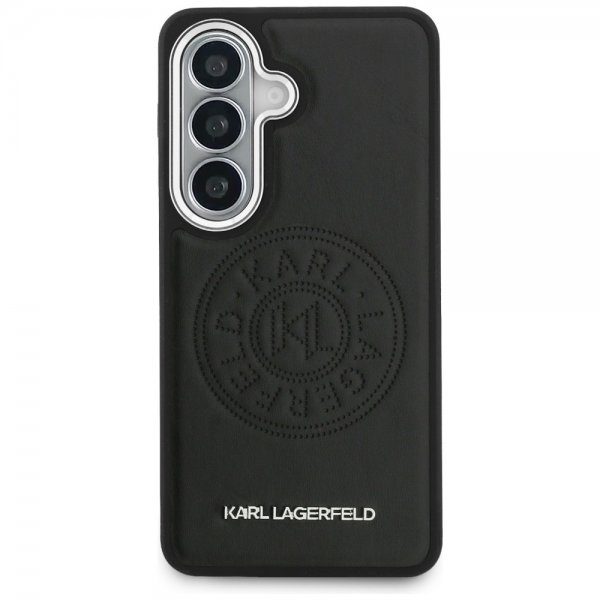 Karl Lagerfeld Samsung Galaxy S26 Plus Deksel Perforated Logo MagSafe Svart