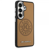 Karl Lagerfeld Samsung Galaxy S26 Deksel Perforated Logo MagSafe Brun