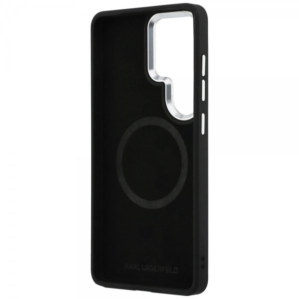 Karl Lagerfeld Samsung Galaxy S26 Ultra Deksel Perforated Logo MagSafe Brun