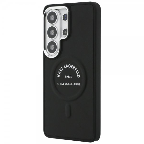 Karl Lagerfeld Samsung Galaxy S26 Ultra Deksel Embossed MagSafe RSG Svart