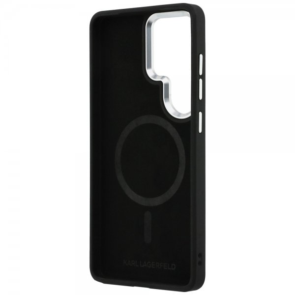 Karl Lagerfeld Samsung Galaxy S26 Ultra Deksel Embossed MagSafe RSG Svart