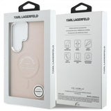 Karl Lagerfeld Samsung Galaxy S26 Ultra Deksel Embossed MagSafe RSG Rosa