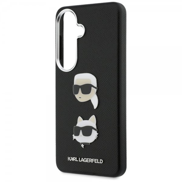 Karl Lagerfeld Samsung Galaxy S26 Plus Deksel Saffiano Karl & Choupette Svart