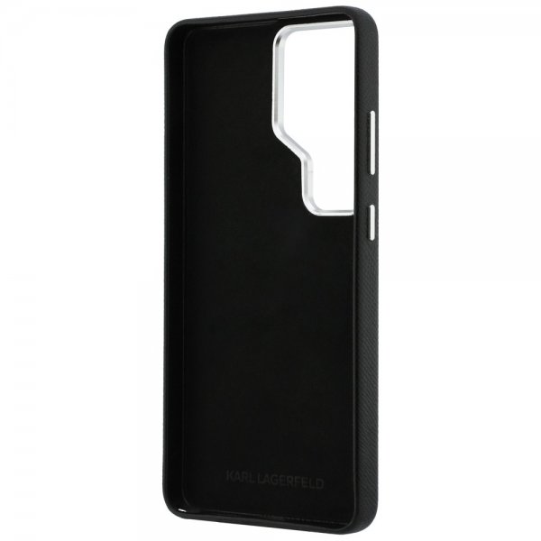 Karl Lagerfeld Samsung Galaxy S26 Ultra Deksel Saffiano Karl & Choupette Svart