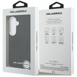 Karl Lagerfeld Samsung Galaxy S26 Deksel Embossed MagSafe Svart