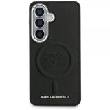 Karl Lagerfeld Samsung Galaxy S26 Plus Deksel Embossed MagSafe Svart