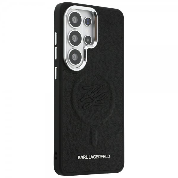 Karl Lagerfeld Samsung Galaxy S26 Ultra Deksel Embossed MagSafe Svart