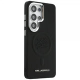 Karl Lagerfeld Samsung Galaxy S26 Ultra Deksel Embossed MagSafe Svart