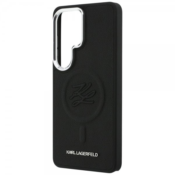 Karl Lagerfeld Samsung Galaxy S26 Ultra Deksel Embossed MagSafe Svart