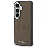 Karl Lagerfeld Samsung Galaxy S26 Plus Deksel Embossed MagSafe Brun