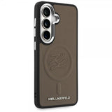 Karl Lagerfeld Samsung Galaxy S26 Plus Deksel Embossed MagSafe Brun