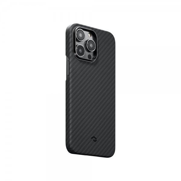 Pitaka iPhone 14 Pro Deksel MagEZ Case 3 Black/Grey Twill