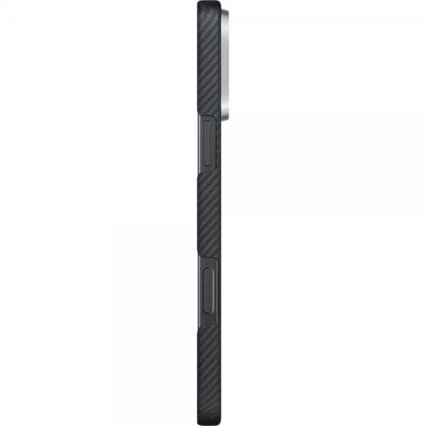 Pitaka iPhone 16 Pro Deksel Ultra-Slim Case MagSafe Black/Grey Twill