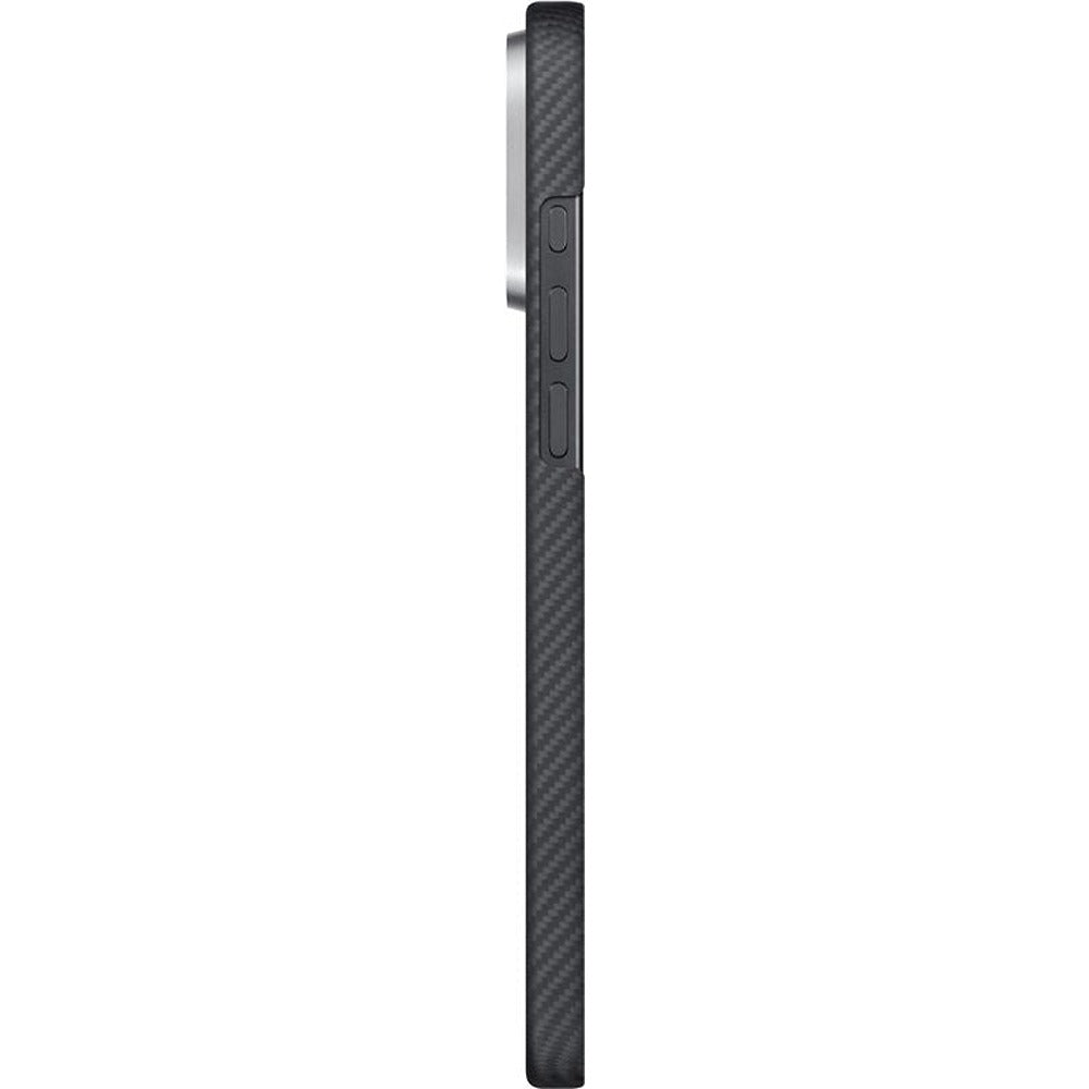 Pitaka iPhone 16 Pro Deksel Edge MagSafe Black/Grey Twill