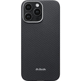 Pitaka iPhone 16 Pro Max Deksel Edge MagSafe Black/Grey Twill