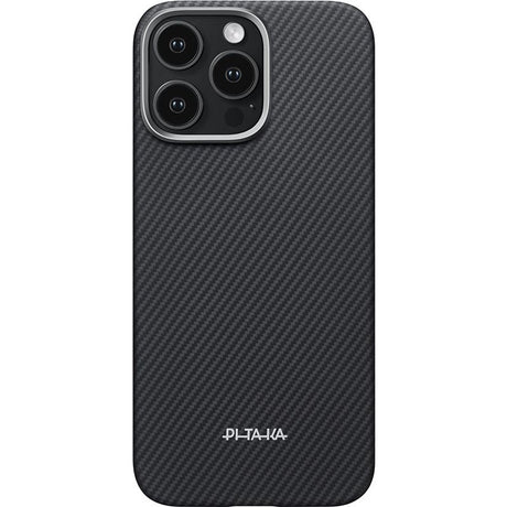 Pitaka iPhone 16 Pro Max Deksel Edge MagSafe Black/Grey Twill