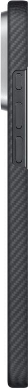 Pitaka iPhone 16 Pro Max Deksel Edge MagSafe Black/Grey Twill