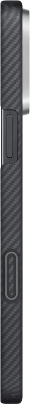 Pitaka iPhone 16 Pro Max Deksel Edge MagSafe Black/Grey Twill
