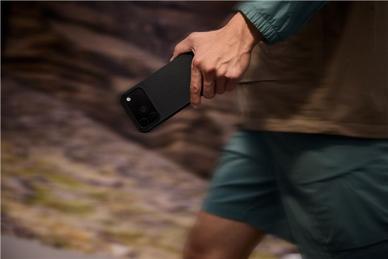 Pitaka iPhone 17 Pro Deksel Cairn MagSafe Black/Grey Twill