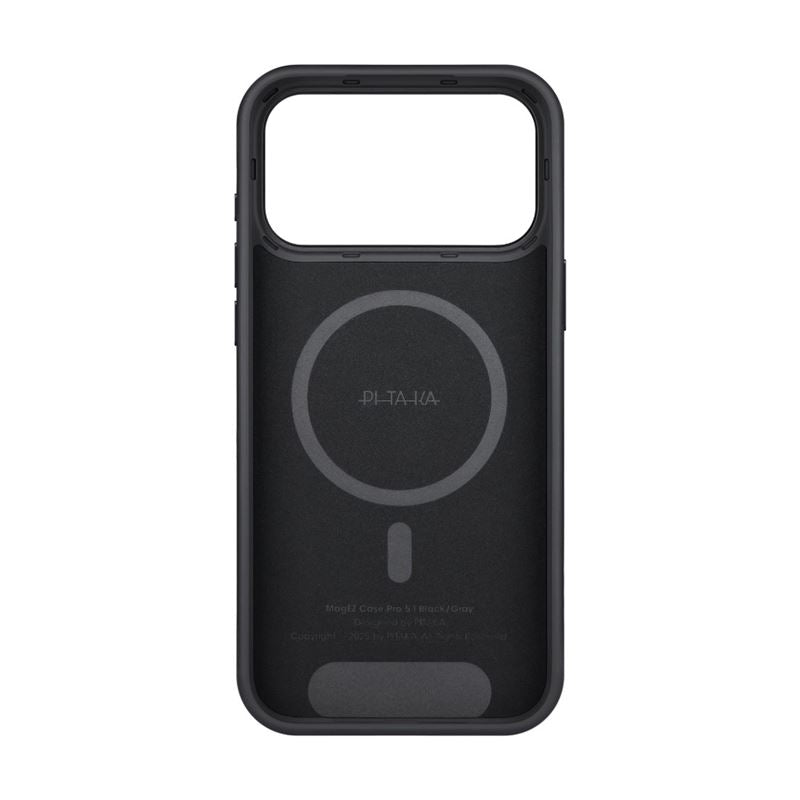 Pitaka iPhone 17 Pro Deksel Summa MagSafe Black/Grey Twill
