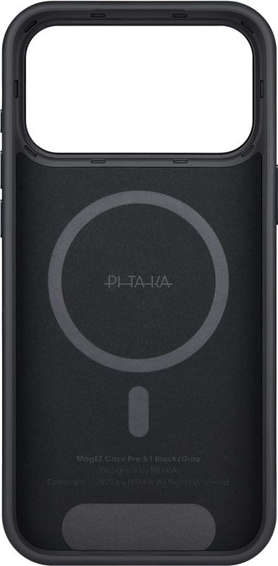 Pitaka iPhone 17 Pro Max Deksel Summa MagSafe Black/Grey Twill
