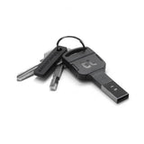 Bluelounge Kii 30pin 3. 4 / 4s Lader Nøkkelring Svart
