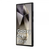 Karl Lagerfeld Samsung Galaxy S24 Ultra Grip & Stand Saffiano Svart