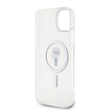 Karl Lagerfeld iPhone 15 Deksel Ikonik MagSafe Transparent