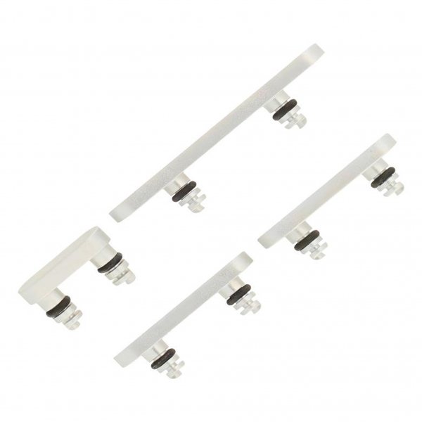 Knappsats for iPhone 17 Pro og 17 Pro Max - Sølv