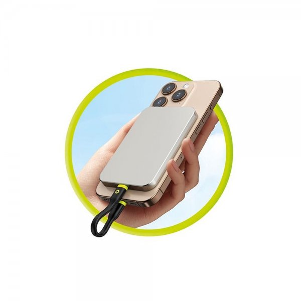 Mobile Origin Kompakt USB-C Kabel 10 cm Svart