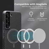 Pitaka Samsung Galaxy S22 Plus Deksel MagEZ Case 2 Black/Grey Twill