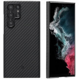 Pitaka Samsung Galaxy S22 Ultra Deksel MagEZ Case 2 Black/Grey Twill