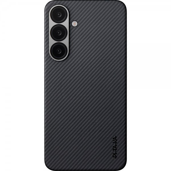 Pitaka Samsung Galaxy S25 Plus Deksel Ultra-Slim Case MagSafe Black/Grey Twill