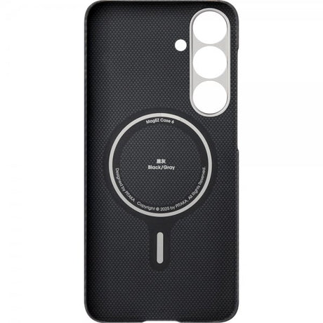Pitaka Samsung Galaxy S25 Plus Deksel Ultra-Slim Case MagSafe Black/Grey Twill