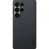 Pitaka Samsung Galaxy S25 Ultra Deksel Ultra-Slim Case MagSafe Black/Grey Twill