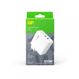 GP Lader 100W GaN 2xUSB-C + 2xUSB-A