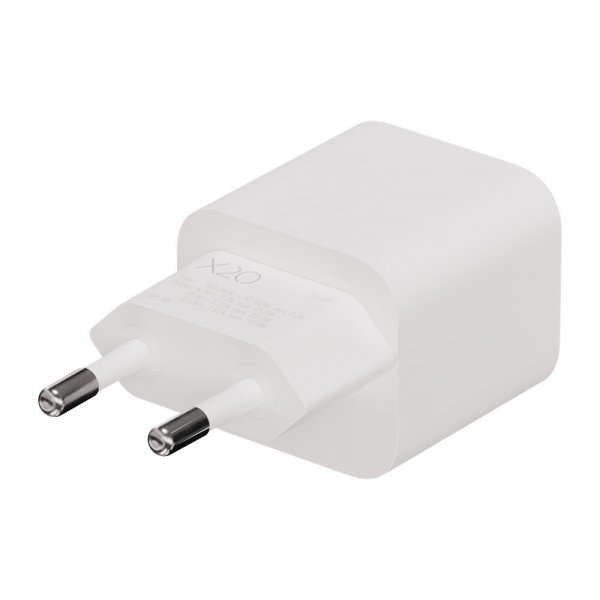 X2O Lader 20W USB-C GaN Hvit
