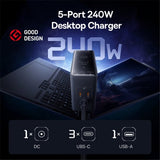Baseus Lader 240W Digital GaN Desktop Fast Charger