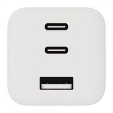 X2O Lader 65W Triple USB-C/USB-A GaN Hvit