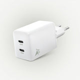 Aqiila Lader Chargebird W45 GaN 45W Hvit